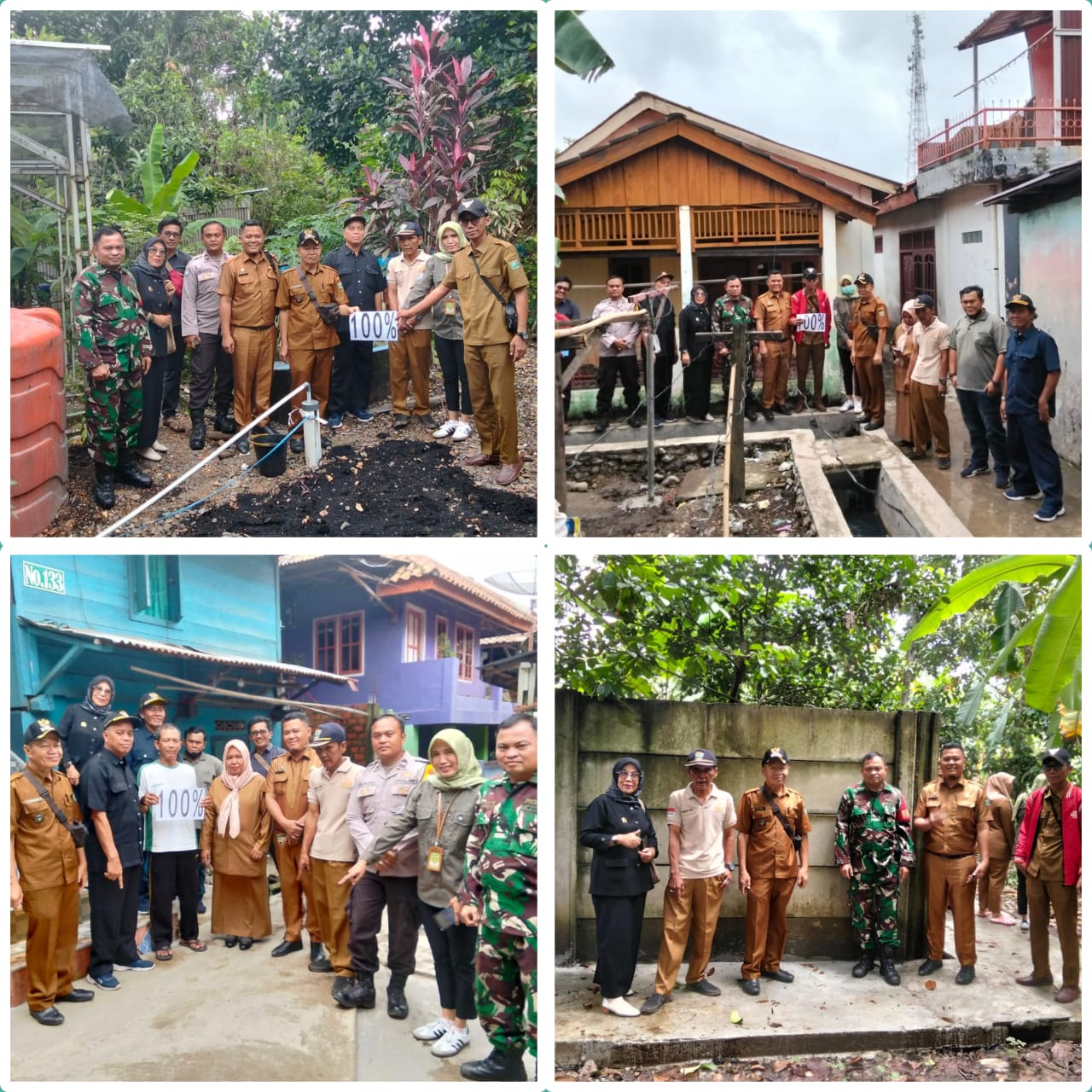 Babinsa Koramil Tanjung Enim Hadiri Monev DD Desa Lingga