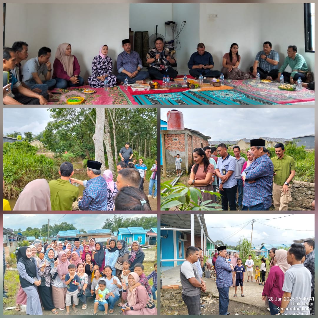 Dikunjungi Bupati Lahat Terpilih, Warga Rakha Sampaikan Keluhan Terkait Banjir, Berikut Hasilnya