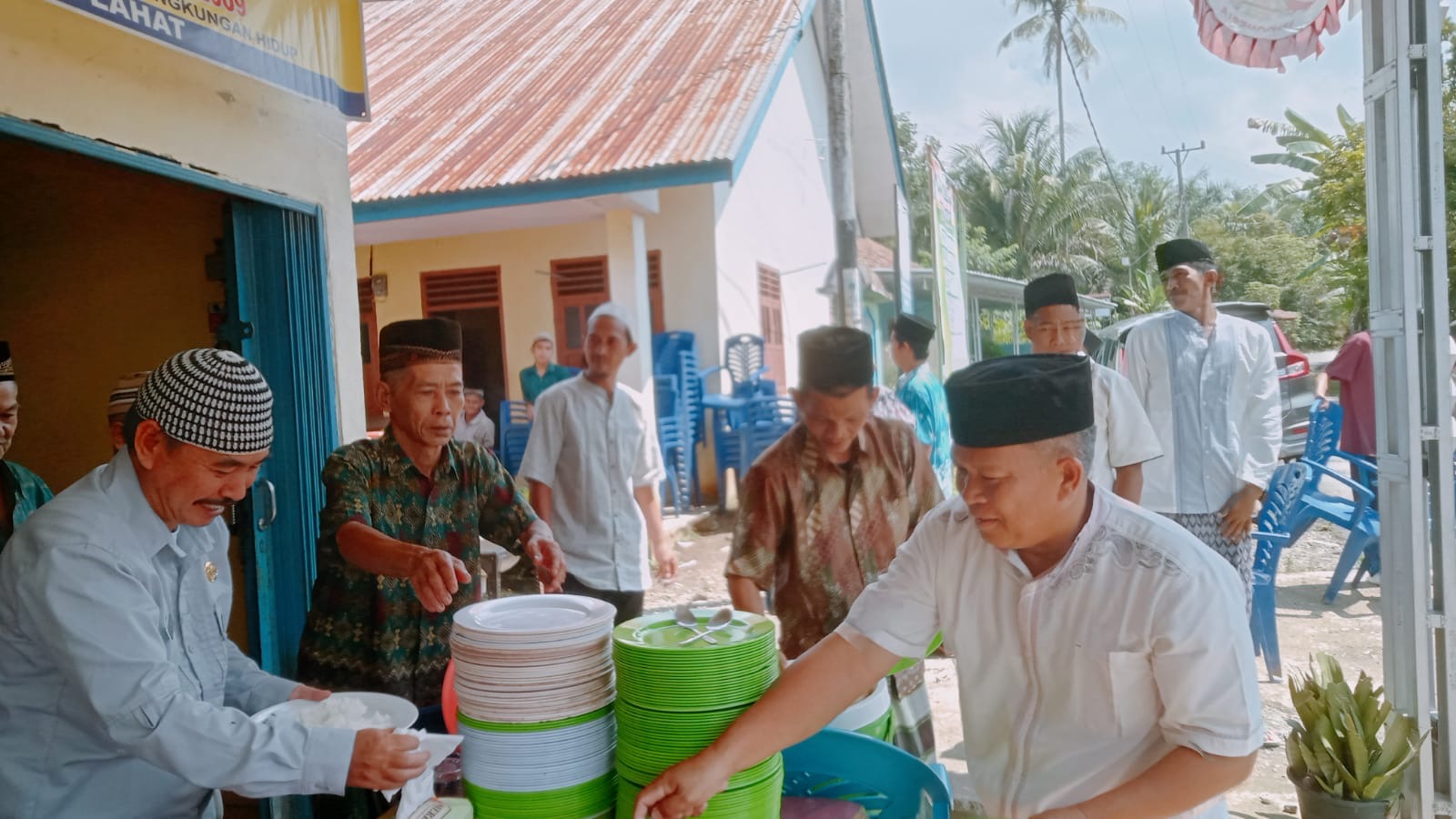 Desa Tanjung Agung, Kecamatan Pseksu, Gelar Syukuran atas Terpilihnya Bursah Zarnubi sebagai Bupati Lahat