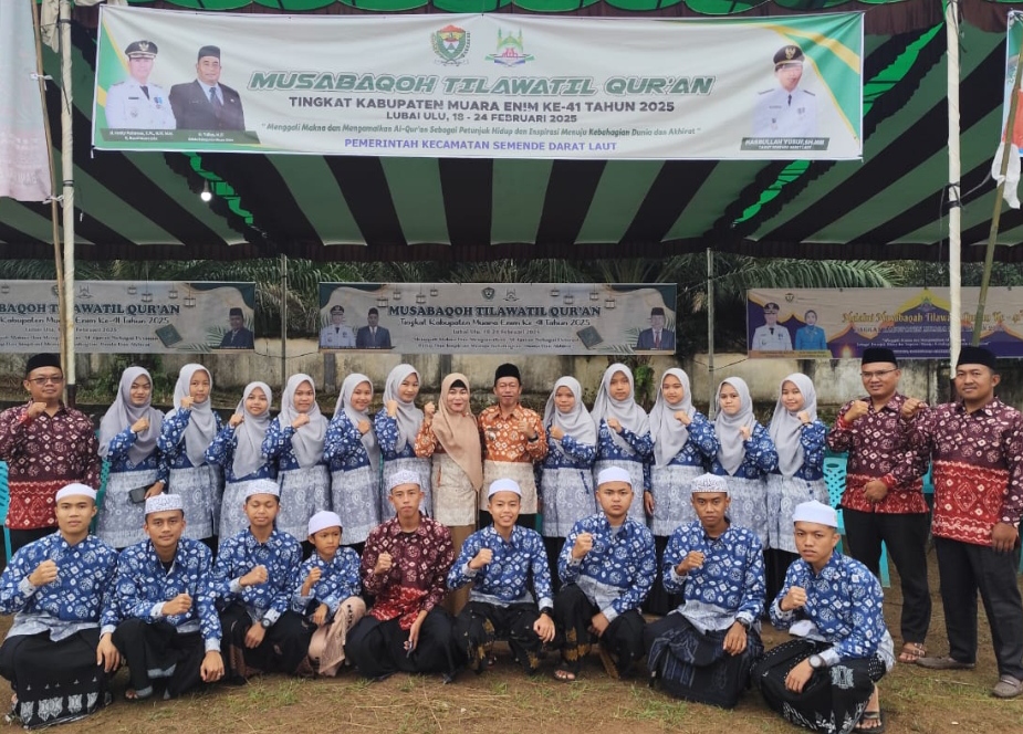 Kirim 22 Peserta Lomba MTQ Ke-41, Kecamatan SDL Optimis Raih Kemenangan