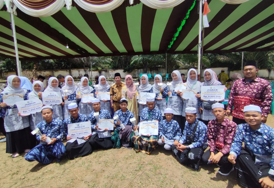 Enam Kafila Kecamatan SDL Bawa Pulang Gelar Juara Lomba MTQ Ke 41