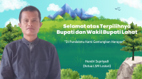 Selamat atas Terpilihnya Bupati dan Wakil Bupati Lahata