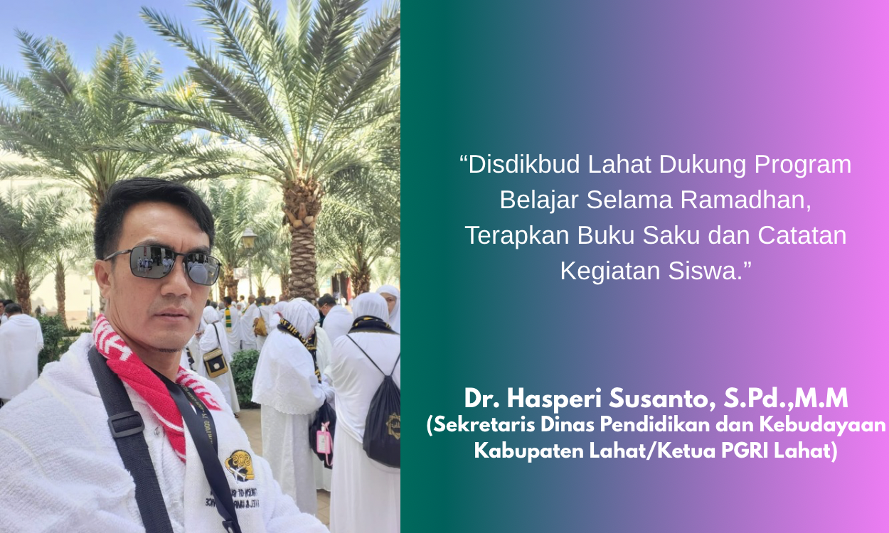 Disdikbud Lahat Dukung Program Belajar Selama Ramadhan, Terapkan Buku Saku dan Catatan Kegiatan Siswa
