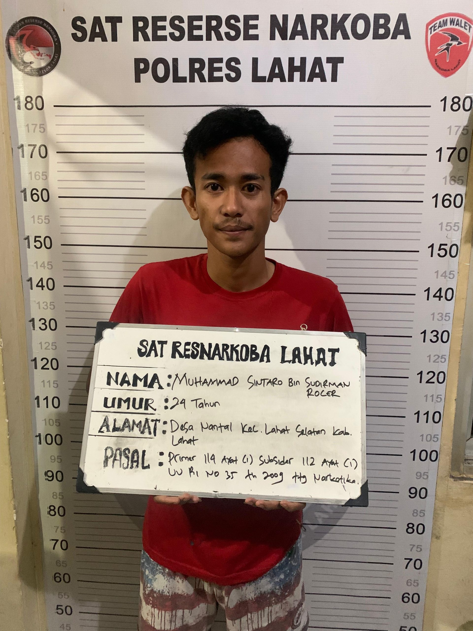 Polres Lahat Berhasil Ungkap Kasus Peredaran Narkotika di Lapangan Gunung Gajah