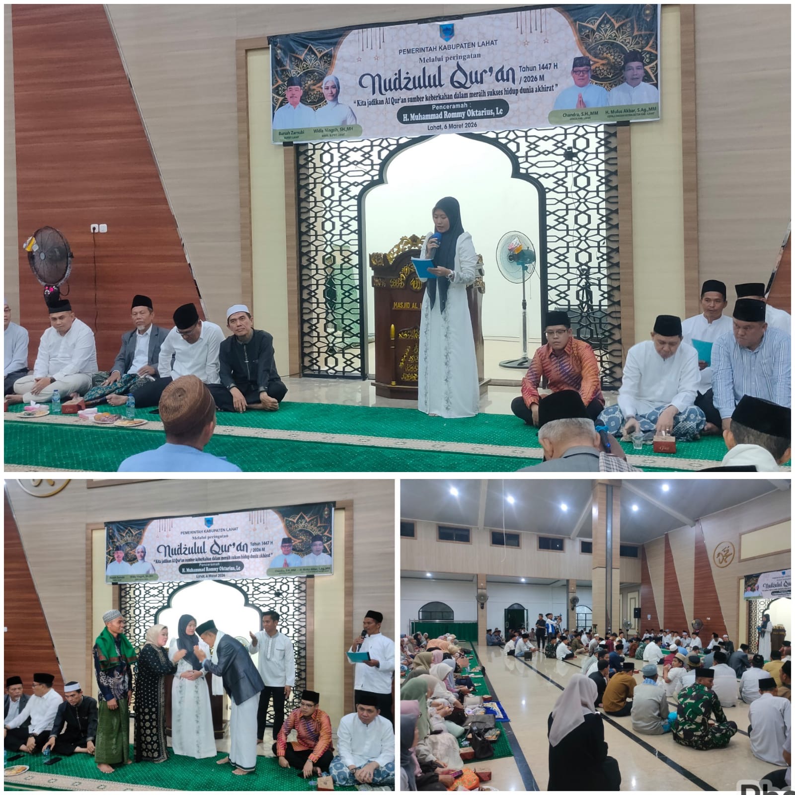 Saat Al-Qur’an Menjadi Kompas Kehidupan dalam Peringatan Nuzulul Qur’an di Pagar Agung