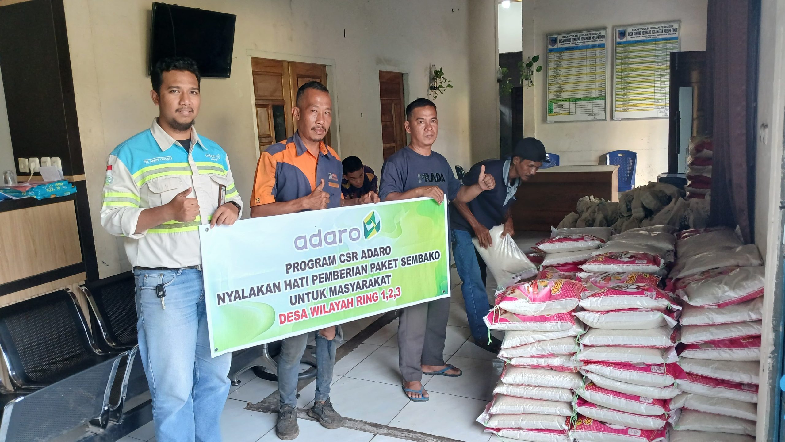 PERINGATI BULAN SUCI RAMADHAN 1447 H PT MUSTIKA INDAH PERMAI (ADARO GROUP) BAGIKAN 3.210 PAKET SEMBAKO UNTUK MASYARAKAT