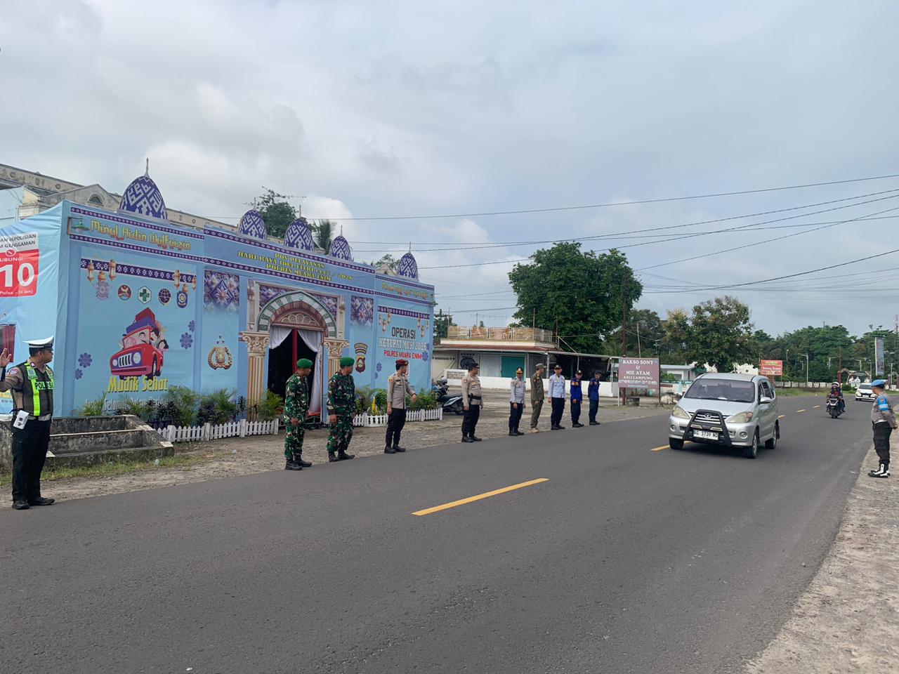Belum Ada Lonjakan! Arus Balik di Pos Yan Gelumbang Terpantau Lancar