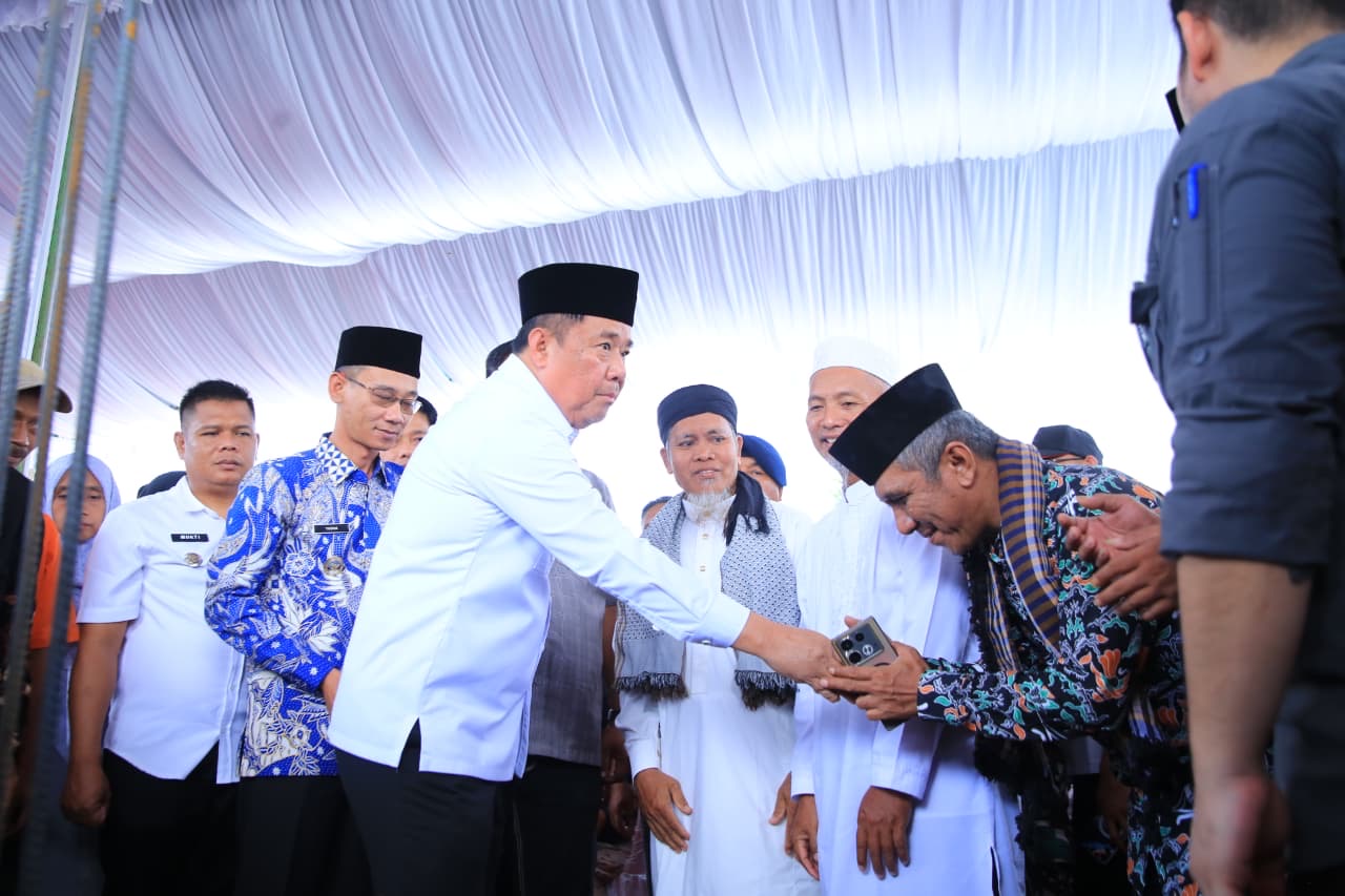 Pembangunan Masjid Baitul Huda di OKU Timur Dimulai, Wagub Cik Ujang Dorong Penguatan Keimanan dan Kebersamaan
