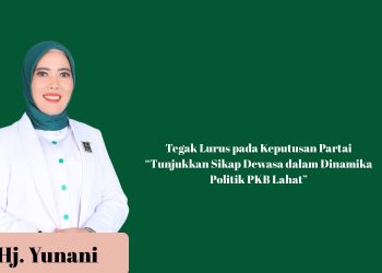 Hj. Yunani Tetap Tegak Lurus pada Keputusan Partai