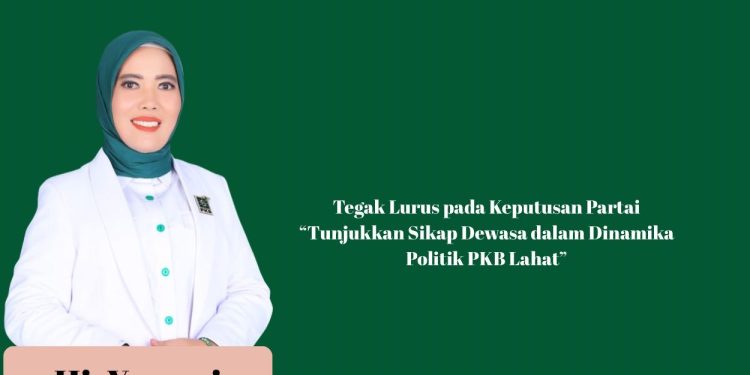 Hj. Yunani Tetap Tegak Lurus pada Keputusan Partai