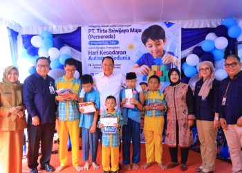 Wagub Sumsel Cik Ujang Apresiasi Kepedulian PT TSM terhadap Anak Berkebutuhan Khusus