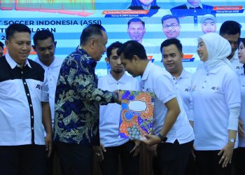 Wagub Sumsel Cik Ujang Dorong Pembinaan Atlet dan Generasi Muda saat Hadiri Pelantikan Pengurus ASSI Sumsel 2025–2030