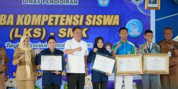 Buka LKS SMK Sumsel 2026, Wagub Cik Ujang Motivasi Siswa Siap Bersaing di Tingkat Nasional dan Internasional