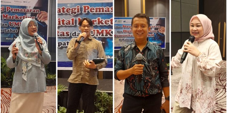 Pelatihan Strategi Pemasaran dan Digital Marketing Dorong Penguatan Ekonomi Lokal dan UMKM di Kabupaten Lahat