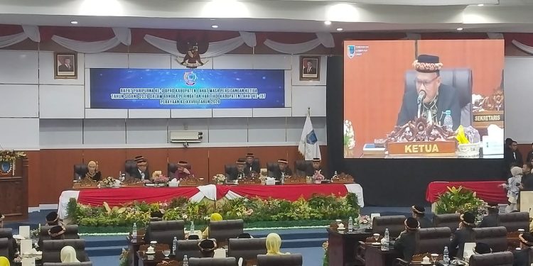 Sidang Paripurna HUT ke-157 Kabupaten Lahat Berlangsung Khidmat dan Penuh Semangat Kebersamaan