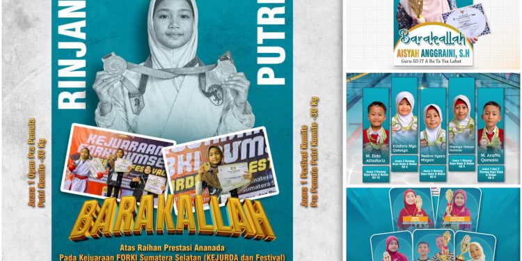 April Panen Prestasi, SDIT A Ba Ta Tsa Lahat Tunjukkan Kualitas di Berbagai Ajang