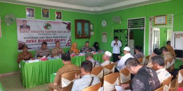 Hadiri RAT ke-39 KUD Panca Mulya, Kapolsek Rambang Apresiasi Kinerja Tertib dan Aktif
