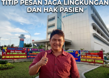 ALI SAMBUT PERESMIAN RS AR BUNDA ASSALAM LAHAT, TITIP PESAN JAGA LINGKUNGAN DAN HAK PASIEN