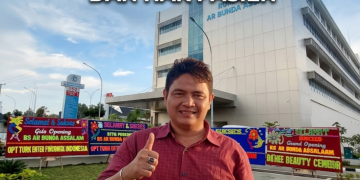 ALI SAMBUT PERESMIAN RS AR BUNDA ASSALAM LAHAT, TITIP PESAN JAGA LINGKUNGAN DAN HAK PASIEN