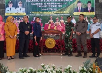 Semarak HUT ke-157 Lahat Widia Ningsih Buka Festival Tari dan Lagu Daerah