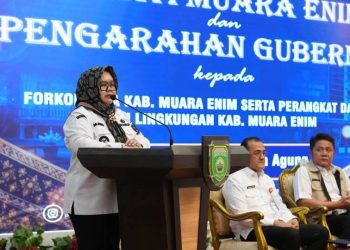Gubernur Sumsel Tunjuk Wabup Sumarni Jadi Plt Bupati Muara Enim