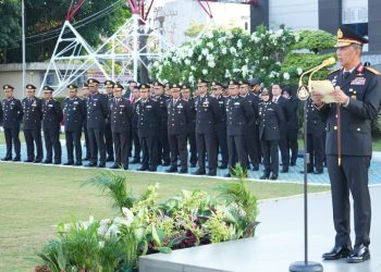 Kapolda Sumsel Pimpin Upacara Hari Lahir Pancasila 2026, Tegaskan Pancasila Jangkar Moral Bangsa