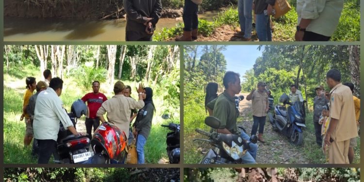 Warga Perumahan Rakha Lega, Pemkab Lahat Tinjau Titik Banjir di Sungai Lahangan