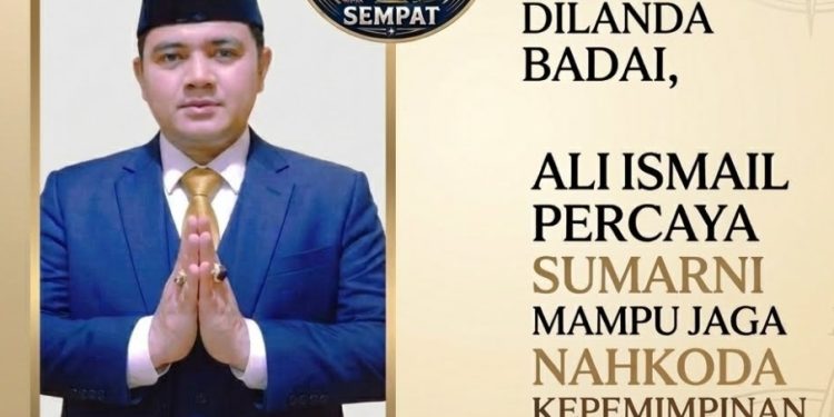 Saat Muara Enim Dilanda Badai, Ali Ismail Percaya Sumarni Mampu Jaga Nahkoda Kepemimpinan