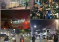Patroli Malam Yonif 894/PB Sisir Titik Rawan di Lahat, Kehadiran Prajurit Bikin Warga Tambah Tenang