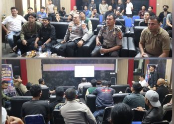 GOL BERSAMA RAKYAT! Kapolres Muara Enim Nobar Piala Dunia 2026 Bareng Ulama, Mahasiswa & Eks Napiter Jelang Hari Bhayangkara ke-80
