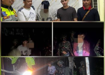 Tim Ambus YONIF TP 894 Tangkap Terduga Pengguna Narkoba di Lapangan Tembak Lahat