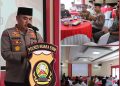 DOA BERSAMA LINTAS AGAMA, POLRES MUARA ENIM MEMOHON KESELAMATAN BANGSA DAN KEMAJUAN POLRI DI HARI BHAYANGKARA KE-80