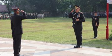 Upacara HUT Bhayangkara ke-80 di Muara Enim, Perkuat Polri Untuk Masyarakat