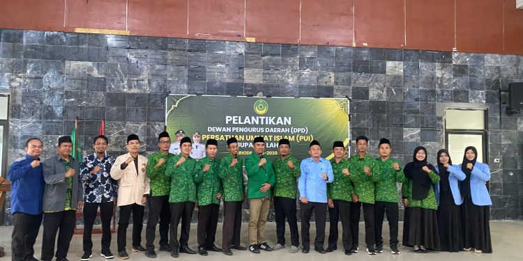 Sekretaris DPW PUI Sumsel Lantik DPD PUI Kabupaten Lahat Periode 2026–2031