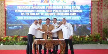 Tingkatkan Keselamatan Masyarakat, PTBA Perkuat Kolaborasi Bangun Flyover Simpang Belimbing dan Ujan Mas