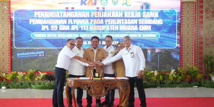 Tingkatkan Keselamatan Masyarakat, PTBA Perkuat Kolaborasi Bangun Flyover Simpang Belimbing dan Ujan Mas