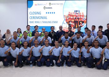 Tutup Program Basic Mechanic Course Ring 1 Tanjung Enim, PTBA Cetak 19 Mekanik Muda Siap Kerja