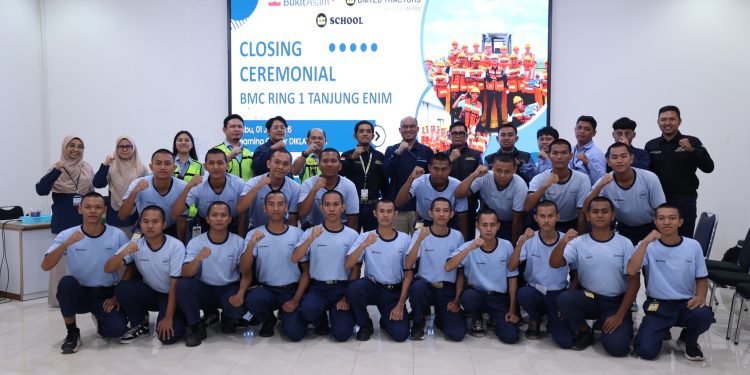 Tutup Program Basic Mechanic Course Ring 1 Tanjung Enim, PTBA Cetak 19 Mekanik Muda Siap Kerja