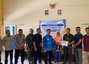 Pemdes Padang Bindu Salurkan BLT DD Tahap II, Sekaligus Kebut Pembangunan Jalan Dusun