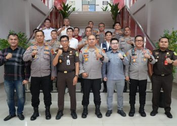 Kapolres Muara Enim Silaturahmi ke Kejari, Perkuat Sinergitas Penegakan Hukum