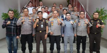 Kapolres Muara Enim Silaturahmi ke Kejari, Perkuat Sinergitas Penegakan Hukum