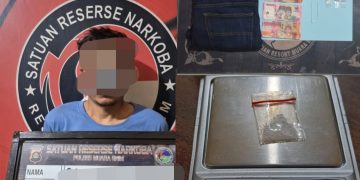 Miliki Sabu, Buruh Harian Lepas Diamankan Satresnarkoba Polres Muara Enim
