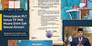 FORUM SEMPAT TANGGAPI VIRAL MEDSOS: PENUNJUKAN PLT KETUA TP PKK MUARA ENIM SESUAI ATURAN
