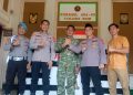 Kunjungan Perdana, Kapolsek Lawang Kidul Disambut Hangat Danramil Tanjung Enim
