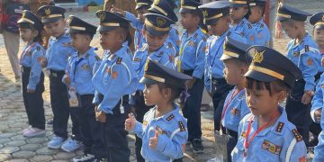 Penuh Keceriaan, PAUD/TK Bina Ananda SKB Lahat Gelar MPLS bagi Peserta Didik Baru