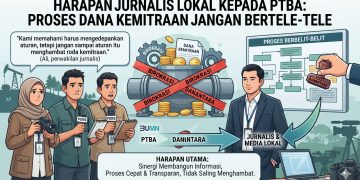 HARAPAN JURNALIS LOKAL KEPADA PTBA: PROSES DANA KEMITRAAN JANGAN BERTELE-TELE