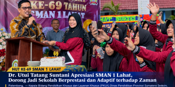 SMAN 1 Lahat Rayakan HUT ke-69, Dr. Tatang Tekankan Pentingnya Prestasi dan Adaptasi Teknologi