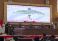 PLT. BUPATI SUMARNI HADIRI PARIPURNA DPRD BAHAS PERTANGGUNGJAWABAN APBD 2025 KABUPATEN MUARA ENIM