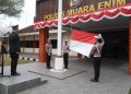 Polres Muara Enim Gelar Upacara Peringatan HUT ke-81 Kemerdekaan Republik Indonesia