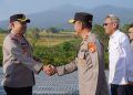 Dukung Swasembada Bawang Putih Nasional, Kapolda Sumsel Ikuti Penanaman Serentak di 17 Provinsi dari Muara Enim